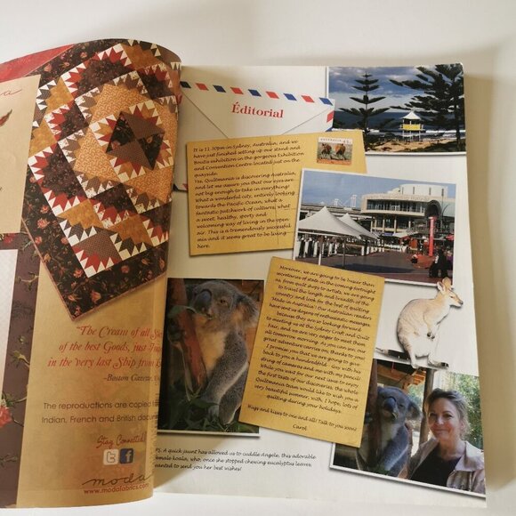 Quiltmania Magazine Quilt #84 Issue 2011 Crafts Quilting Patterns Patchwork - Picture 2 of 6